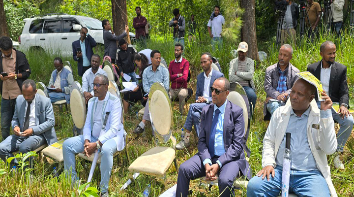 Jimma, a vist to tea farming industry establishment.