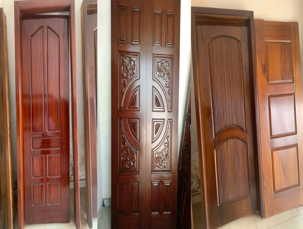 wood door