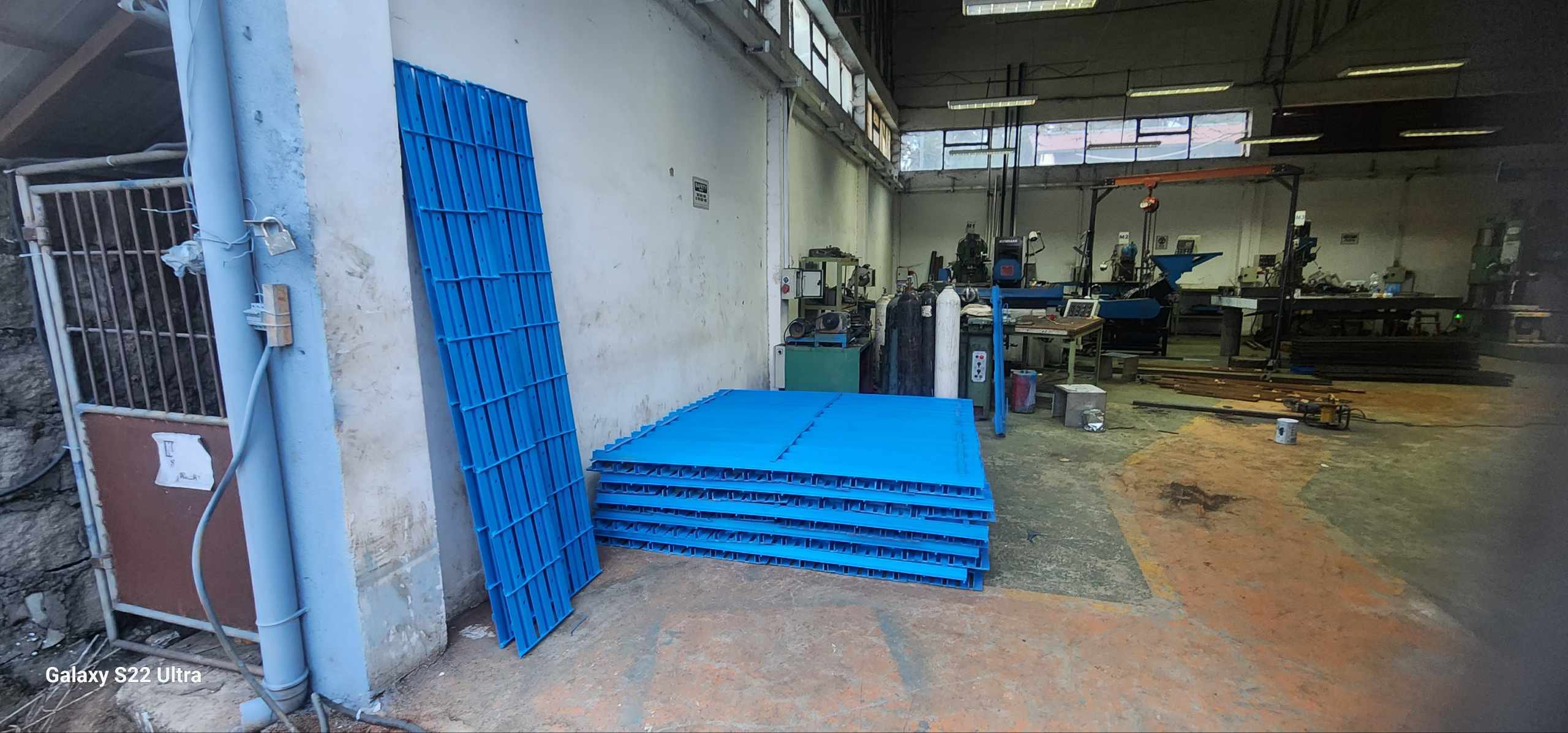 Steel Suspension Bridge Fabrication on going at CEE workshop.